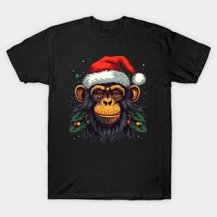 Monkey Christmas T-Shirt